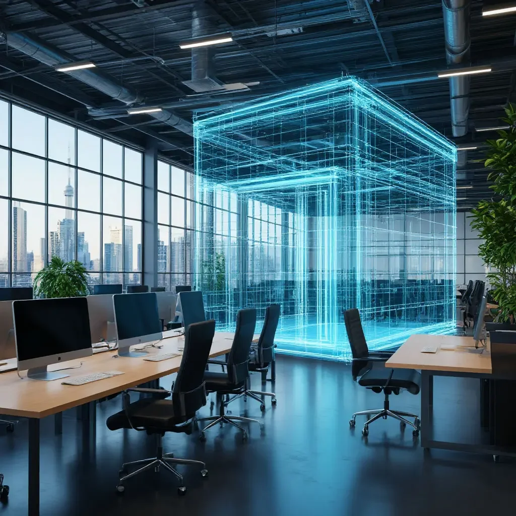 Создание цифрового двойника бизнес-центра