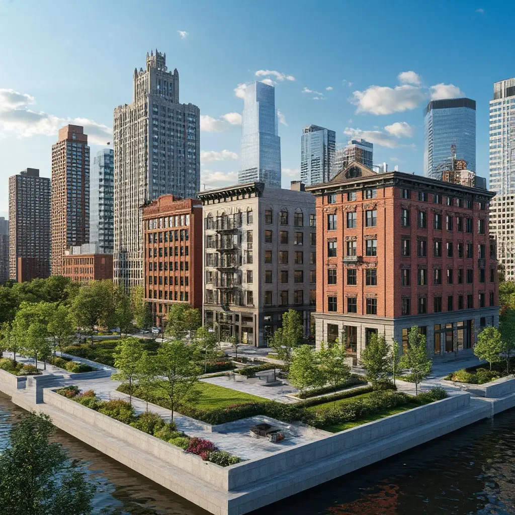 Размещение объектов городской недвижимости на виртуально-интерактивной платформе